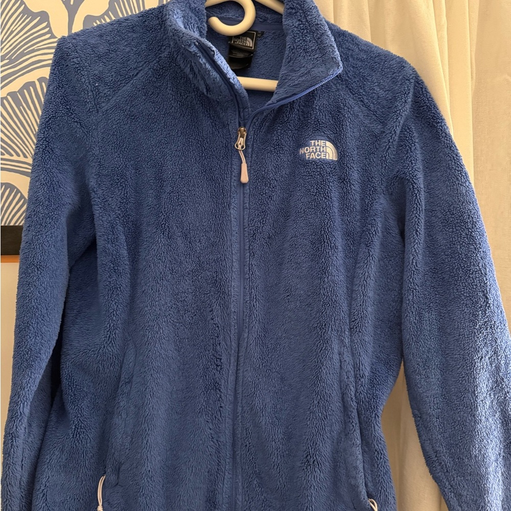 The North Face Blue Soft Zip Up